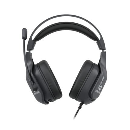 Opryza Pro Gaming Headset with Detachable USB Mic for PC, PS5 & Xbox